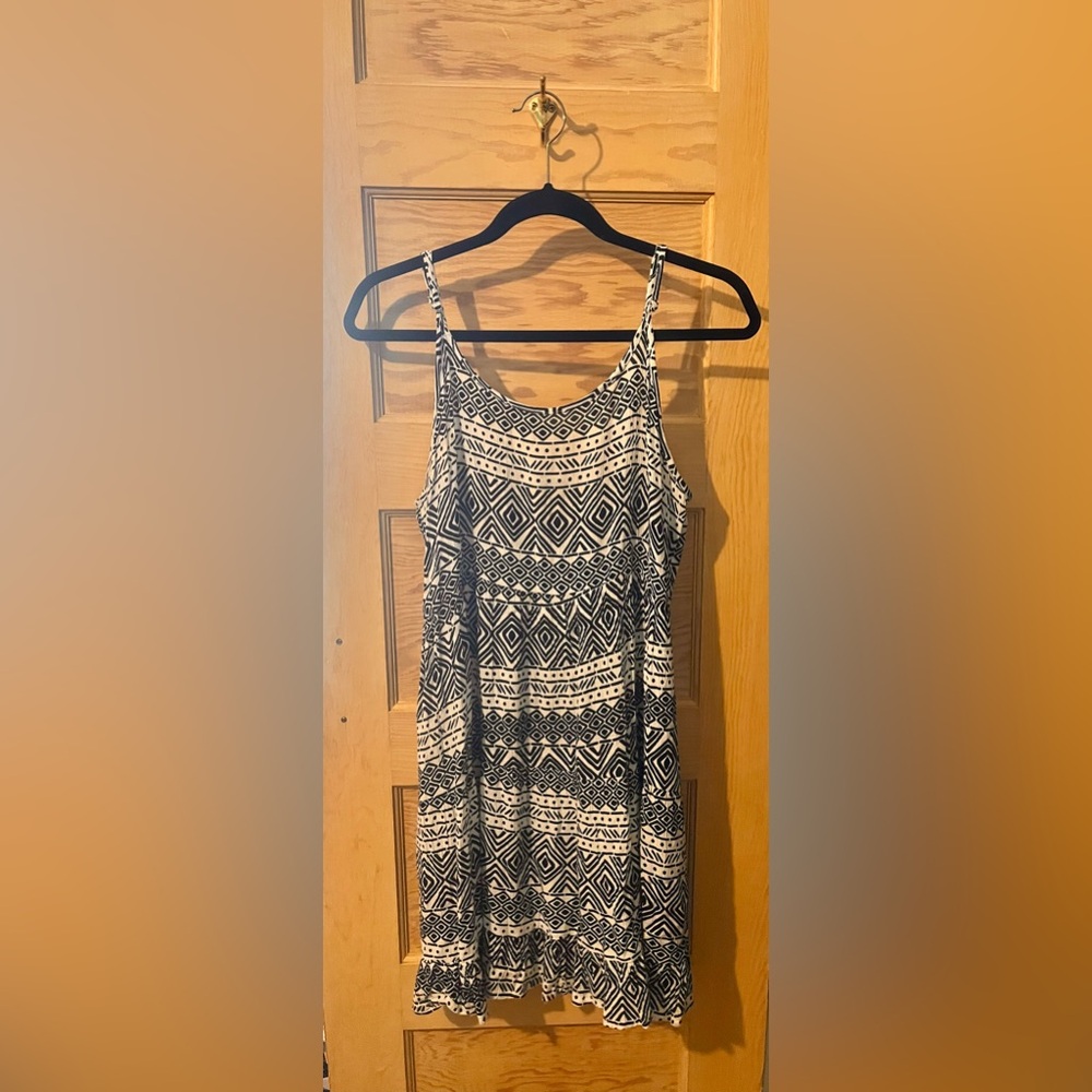 Crisscross Open Back Sundress